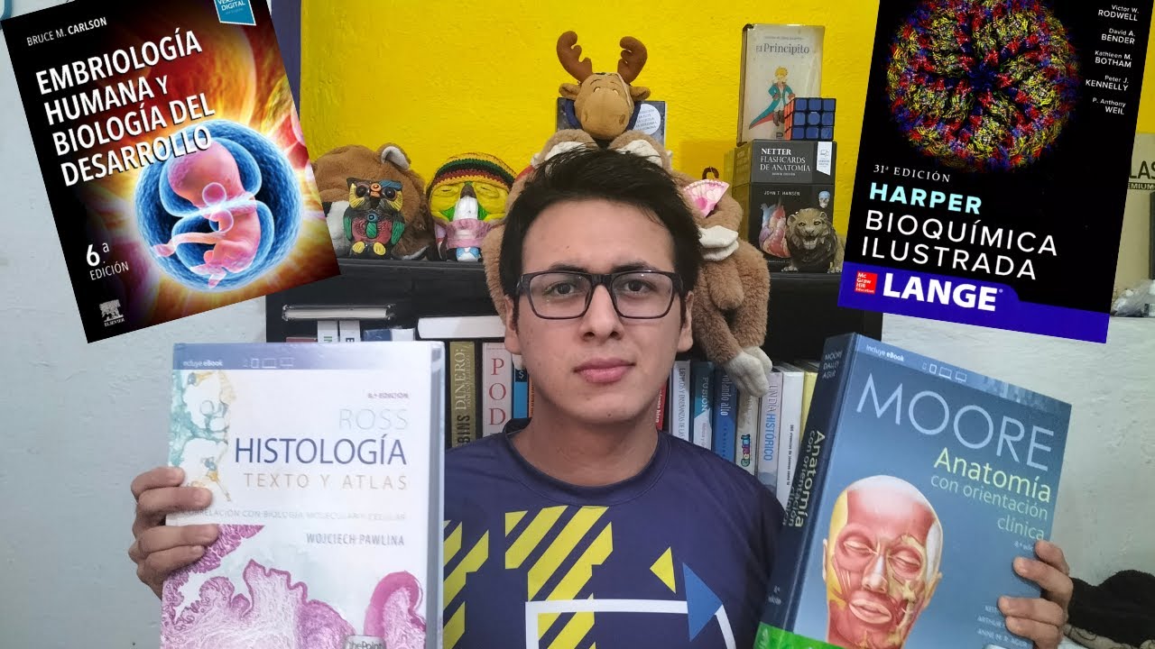 LIBROS que NECESITAS en el PRIMER AÑO de MEDICINA 📚 - UNAM