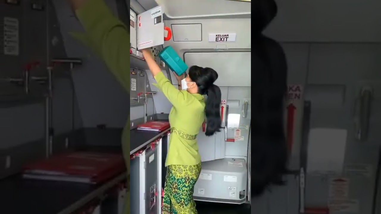 Citilink Flight Attendant Cabin Crew#ADjohanChannel#shorts