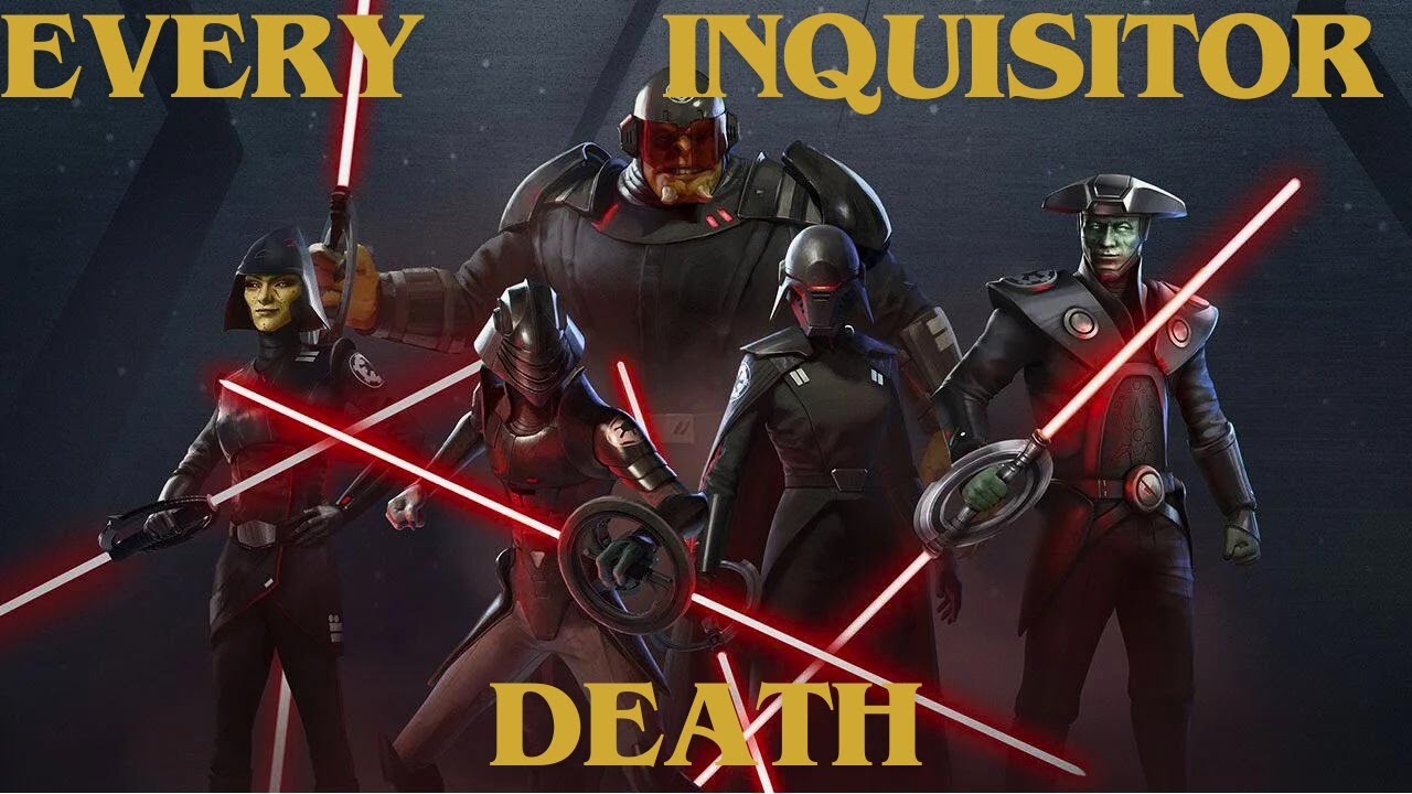 Every inquisitor death in Star Wars