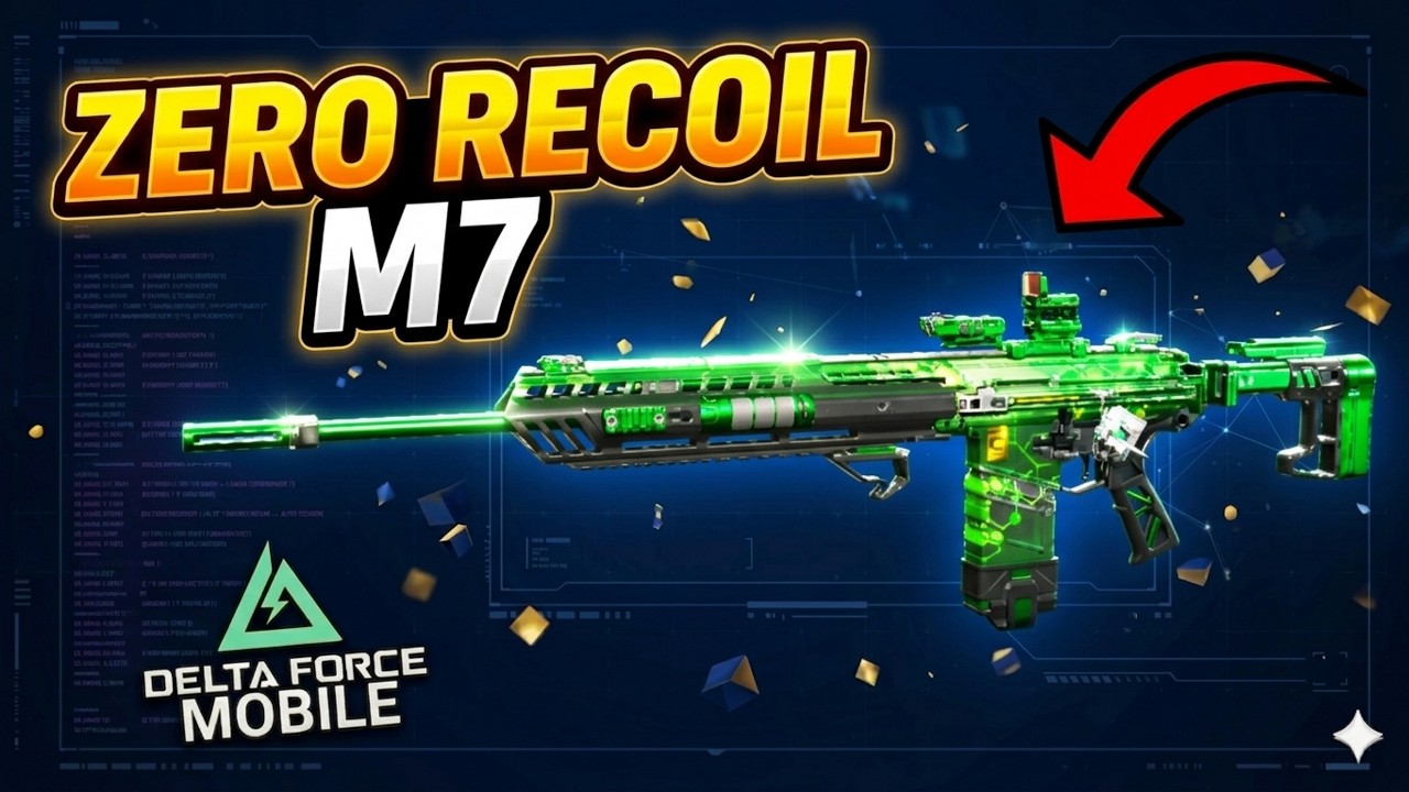 Лучшая сборка M7 с нулевой отдачей для Delta Force Mobile (снаряжение без отдачи)