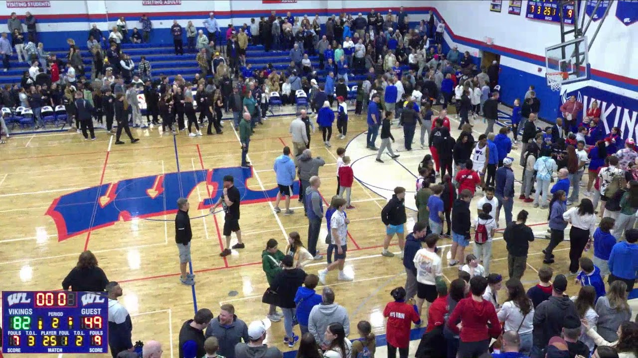 Boys V Basketball: Wisconsin Lutheran vs. Whitnall 2024-03-02 WIAA Regional Final