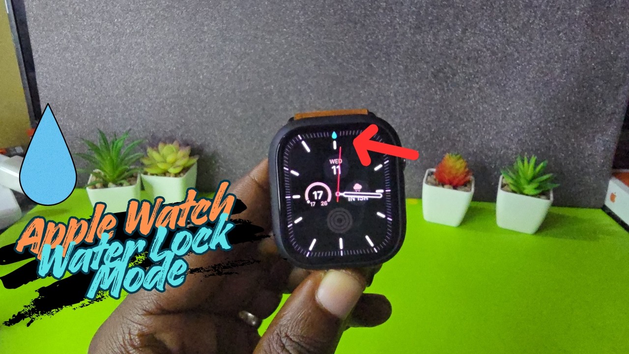 Exit Water Lock Mode Apple Watch