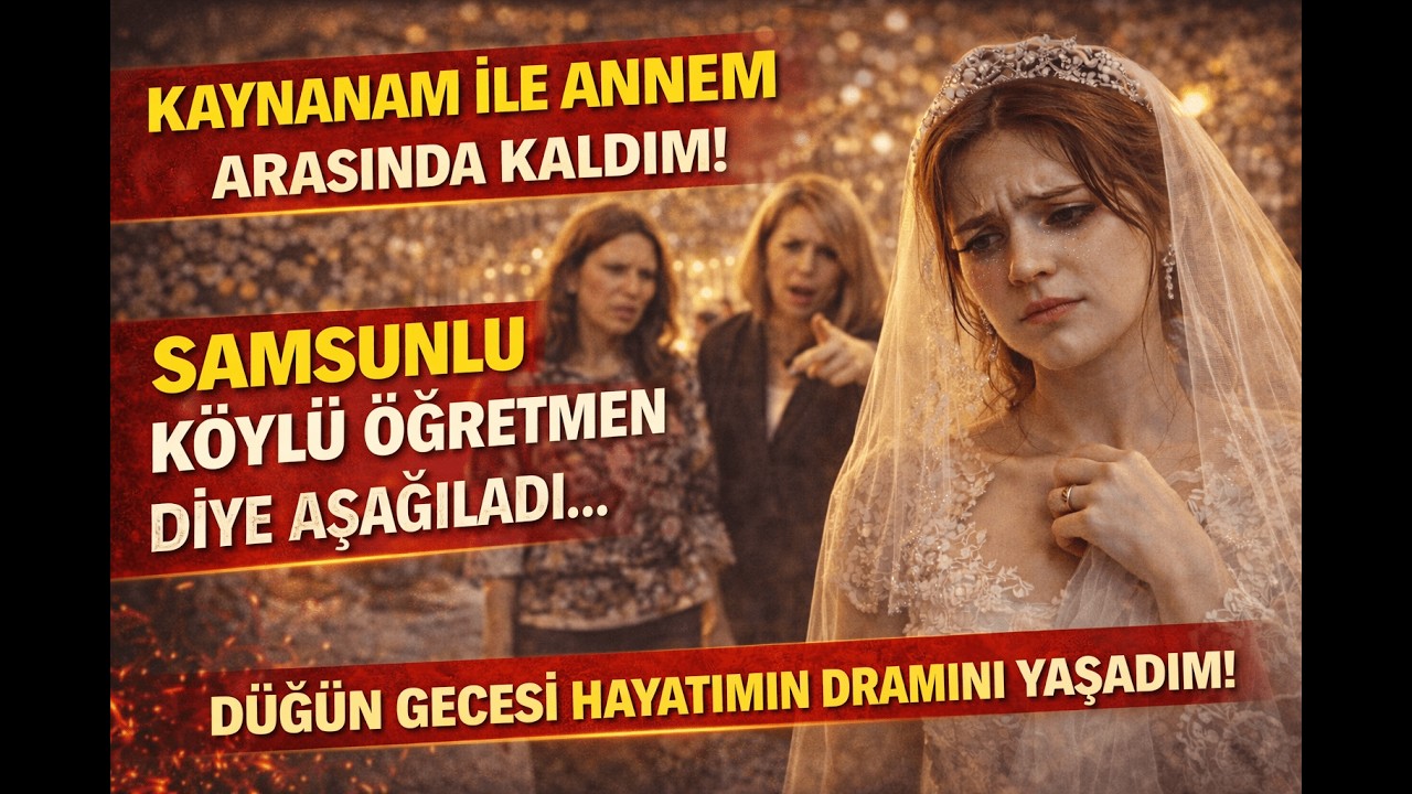 KAYNANAM ANNEMİ KÖYLÜ DİYE AŞAĞILADI: ANNEM DÜĞÜNDE KOCAMIN TÜM SÜLALESİNİ SATIN ALDI! GERÇEK HİKAYE