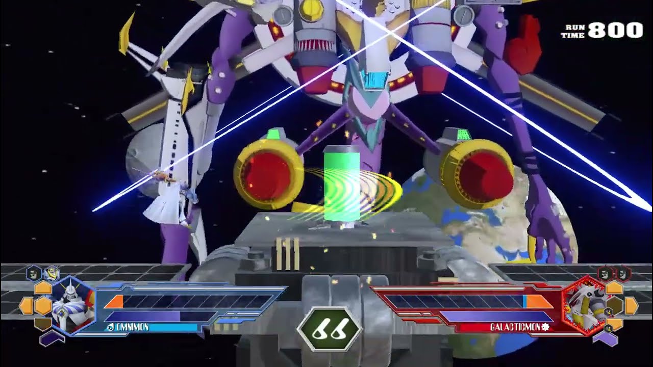 Digimon Rumble Arena Remake HD || VS galacticmon/ragnamon BOSS