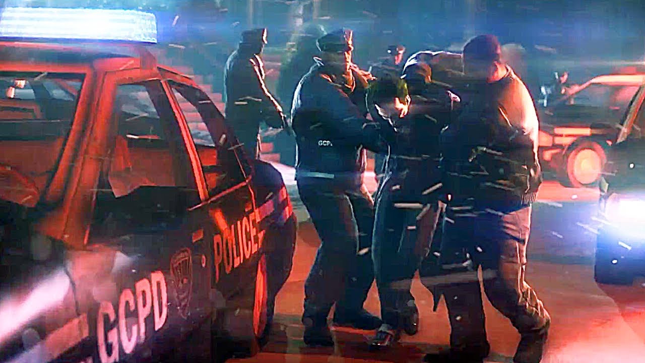 Joker Gets Arrested Scene - Batman Arkham Origins