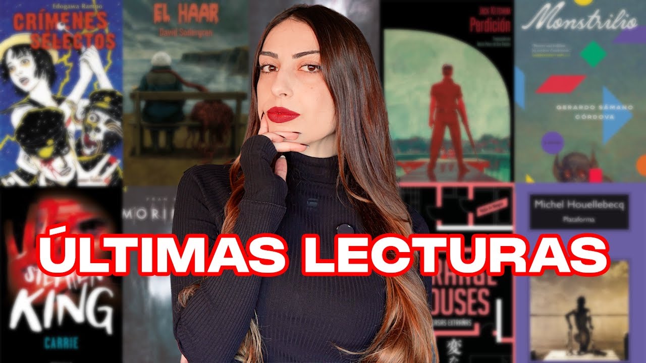 Mis últimas lecturas 📚 | WRAP UP | Libros de TERROR | Nerea Bosch