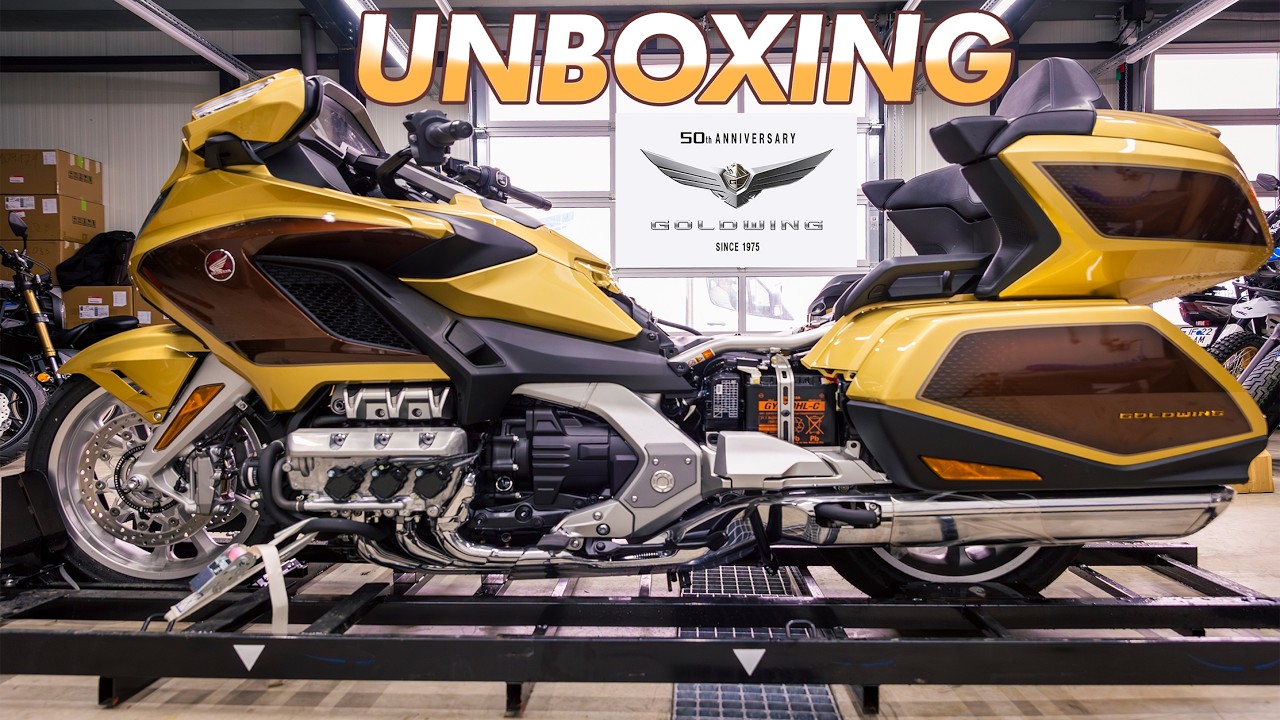 Honda Gold Wing 50th Anniversary – Ultimate Unboxing & First Look (Ultra Detailed 4K)