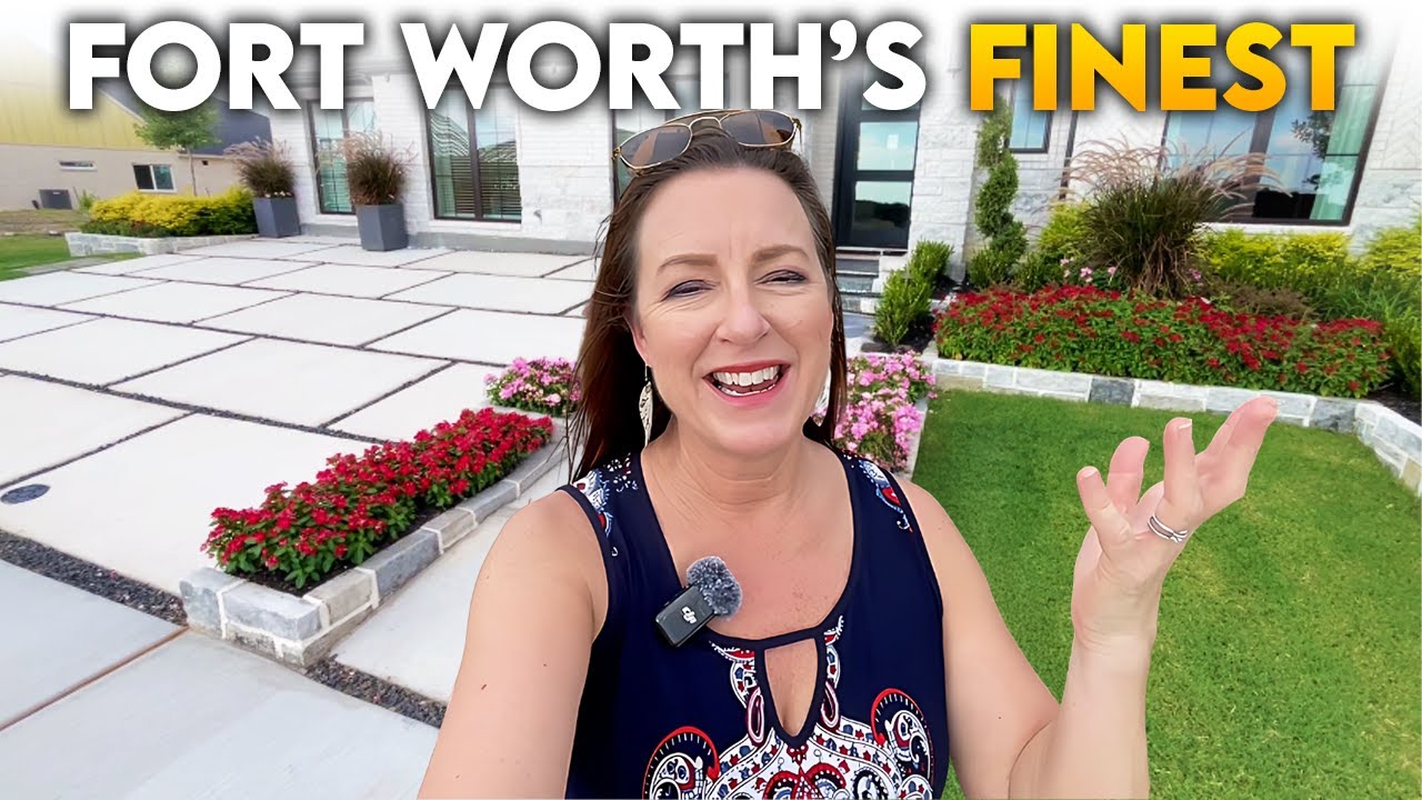 Fort Worth Texas Dream Home Tour | LUXURY Homes Near Eagle Mountain Lake | Fort Worth TX Homes