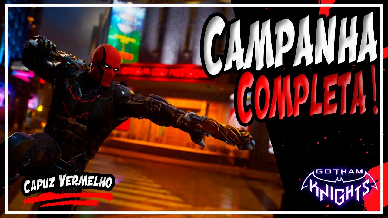 GOTHAM KNIGHTS - CAMPANHA COMPLETA: CAPUZ VERMELHO [XBOX SÉRIES S - PLAYTHROUGH] DUBLADO EM PTBR