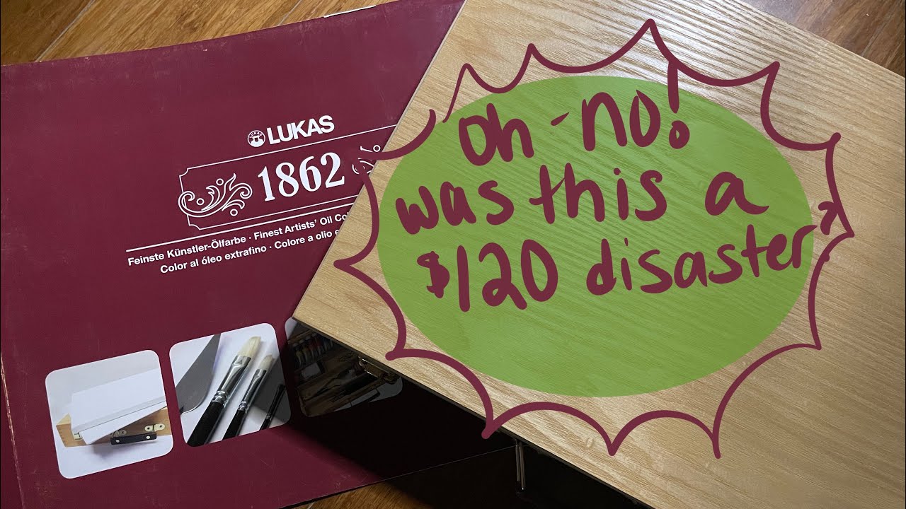 Art Haul Unboxing 🎨 Is the Lukas 1862 oil set from Jerry’s Artarama a deal or a disappointment?