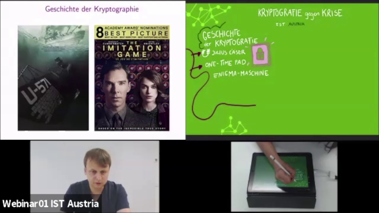 Science Talk: Krypto gegen Krise von Krzysztof Pietrzak