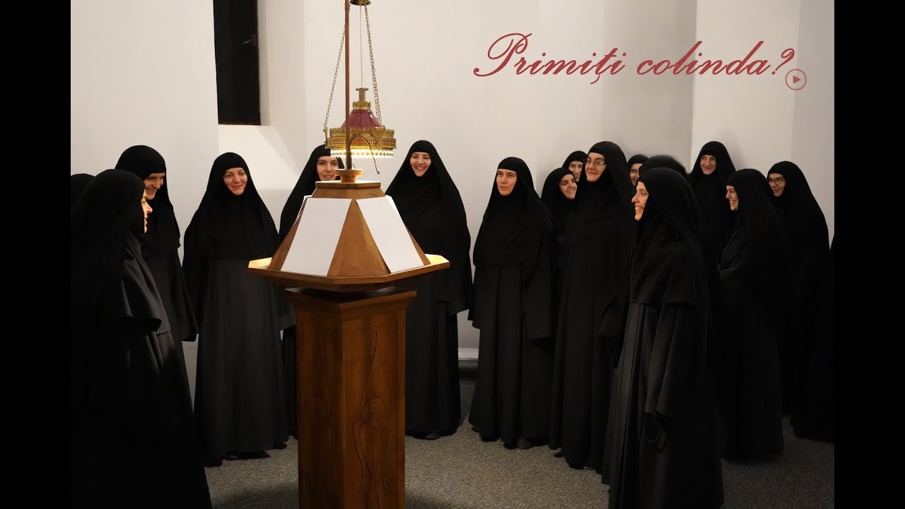Colind felicitare Nasterea Domnului - De sus, Cel neincaput - Manastirea Nera, 2024