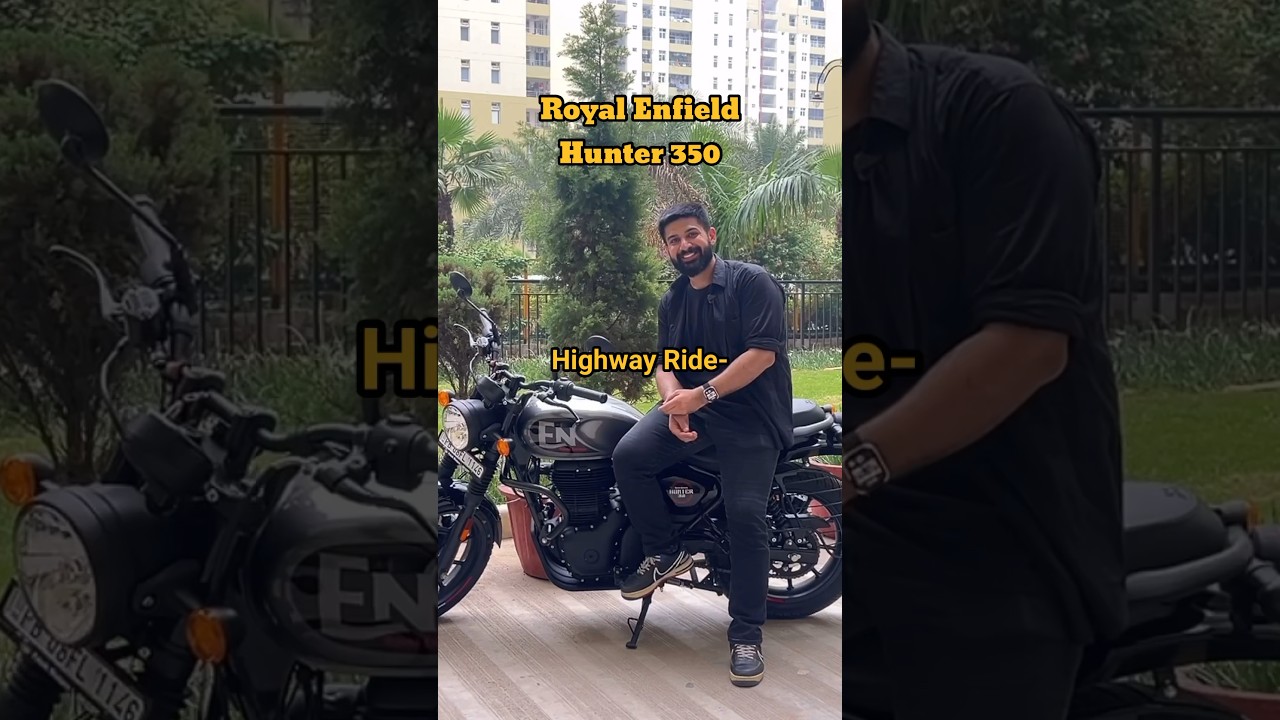 Highway Ride - Royal Enfield Hunter 350 | Rajat Dhamija | Muscle with Machine #motorcyclereview
