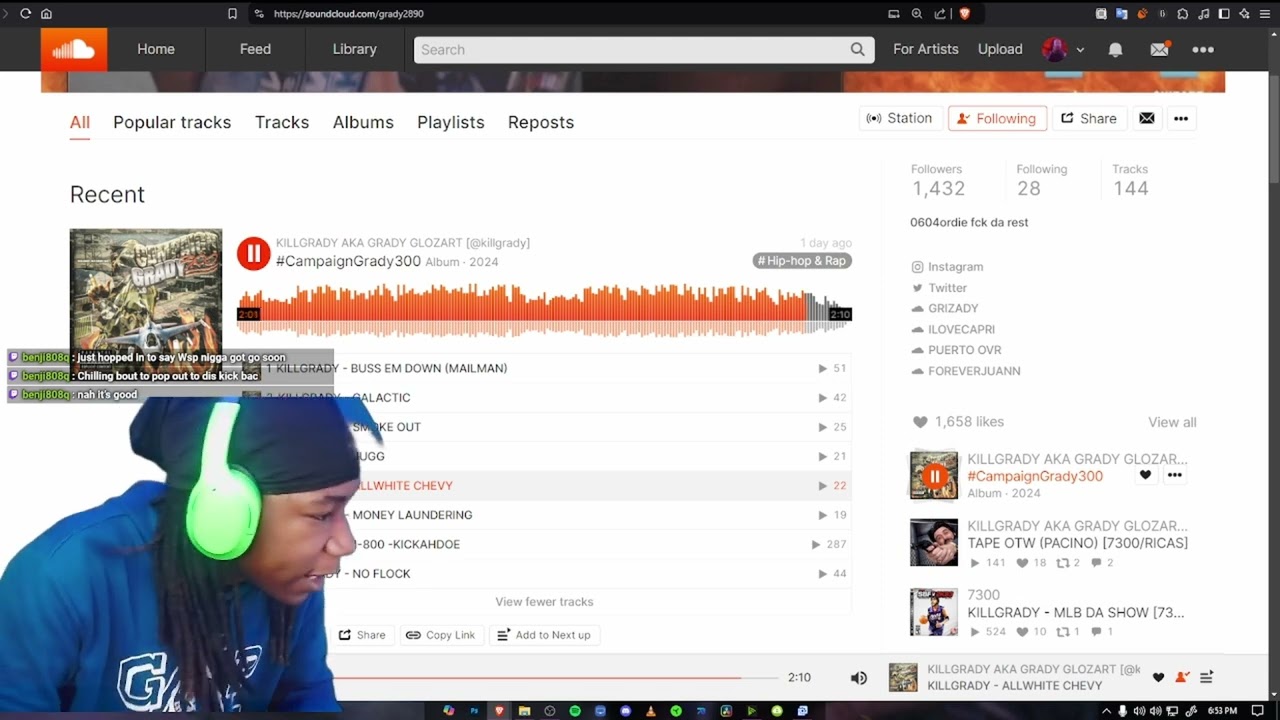 @SaintKlout  #CampaignGrady300 - KILLGRADY | REACTION @SaintKlout
