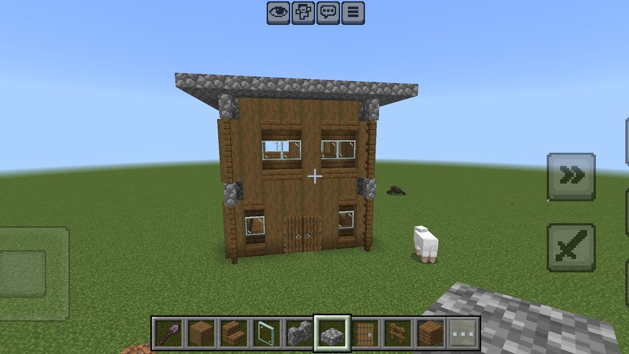 SIMPLE SURVIVAL HOUSE TUTORIAL SUBSCRIBE FOR MORE ❤️