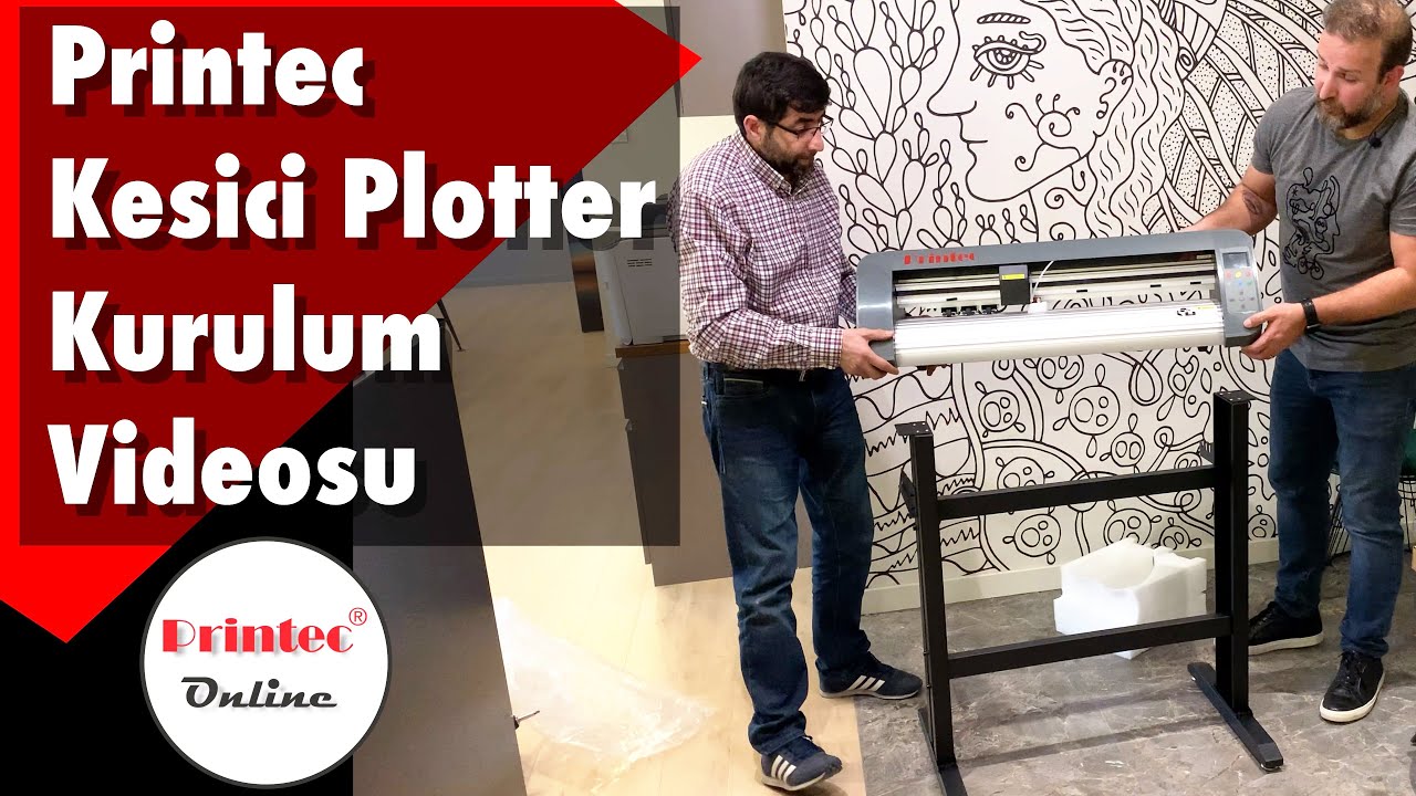 Printec Optik Gözlü Plotter Kurulum Videosu