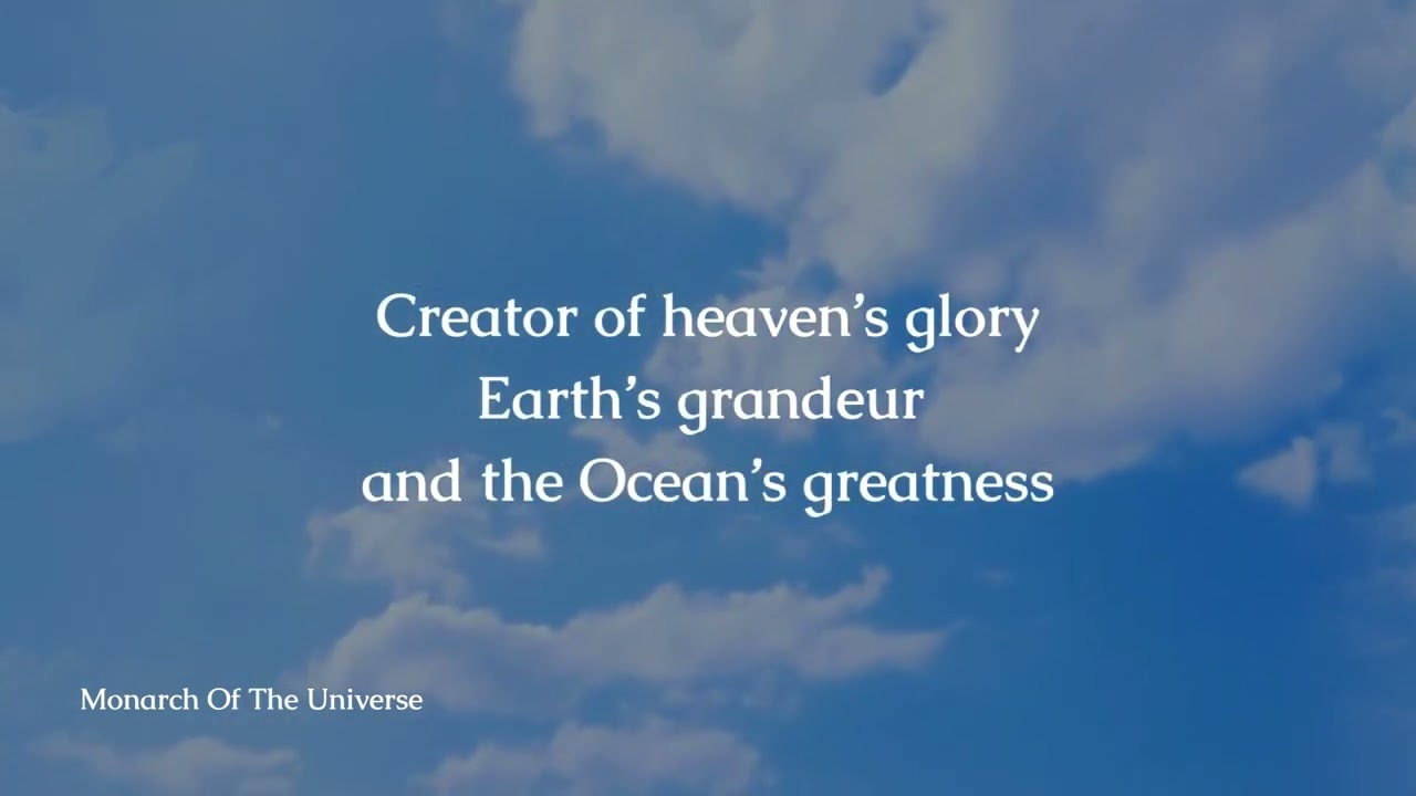 Monarch Of The Universe by LoveWorld Singers (Simeon, Lead) - Lyric Video