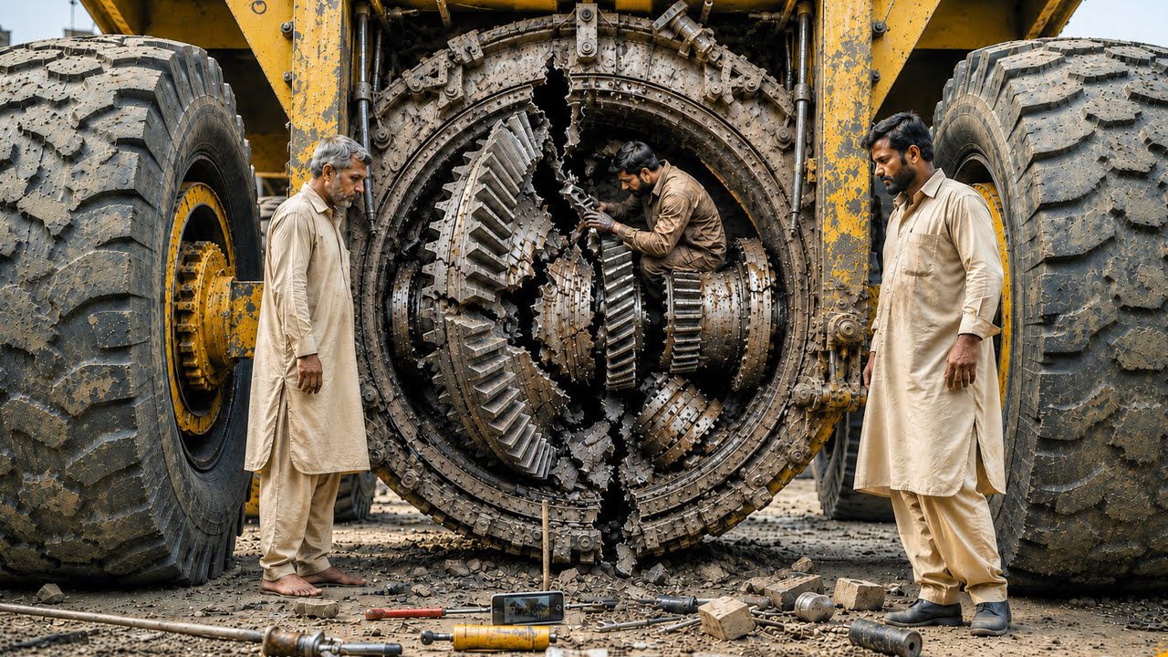🔥 Caterpillar Front Differential Exploded Under Heavy Load &ndash; Complete $10,000 Rebuild