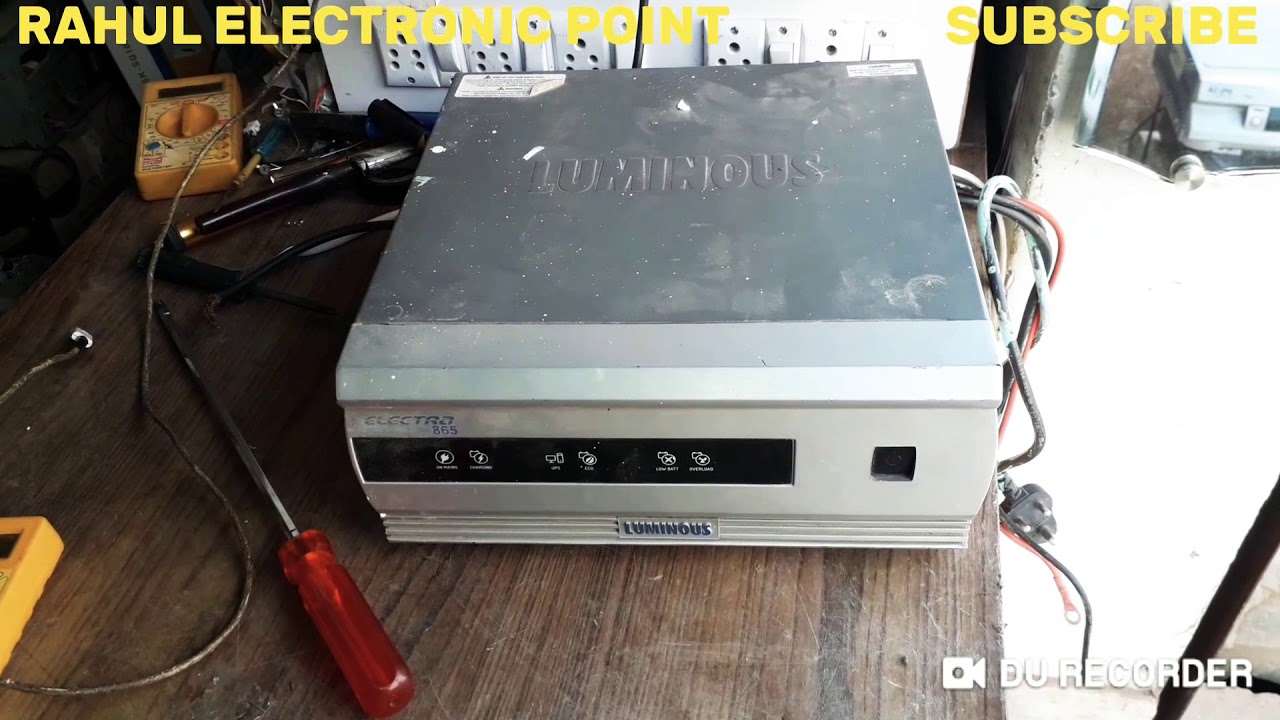 Luminous SMD inverter charging  problem solution