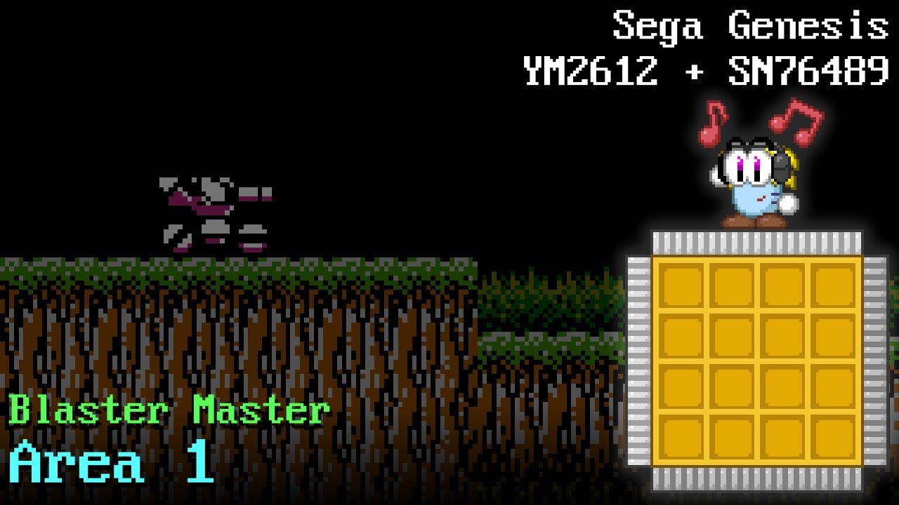 [Cover] Blaster Master - Area 1 (Sega Genesis - Yamaha YM2612 + TI SN76489)
