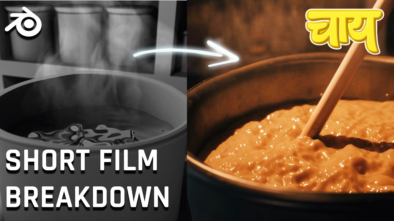 Making my first short film in Blender! - Full Breakdown