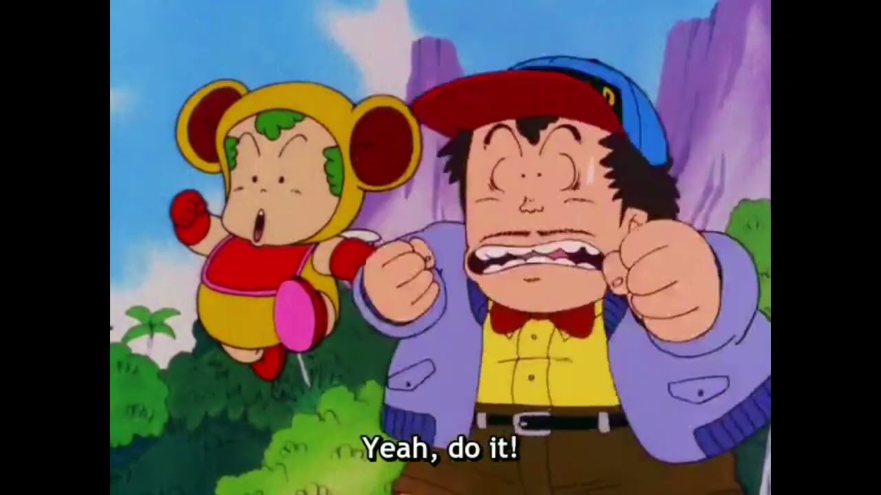 Arale vs. Jungle Boy Dr. Slump and Arale-chan
