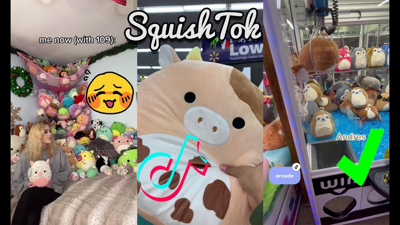 SQUISHMALLOW HUNTING SQUISHTOKS TO WATCH WITH YOUR SQUISHMALLOWS┃tik tok compilation 1