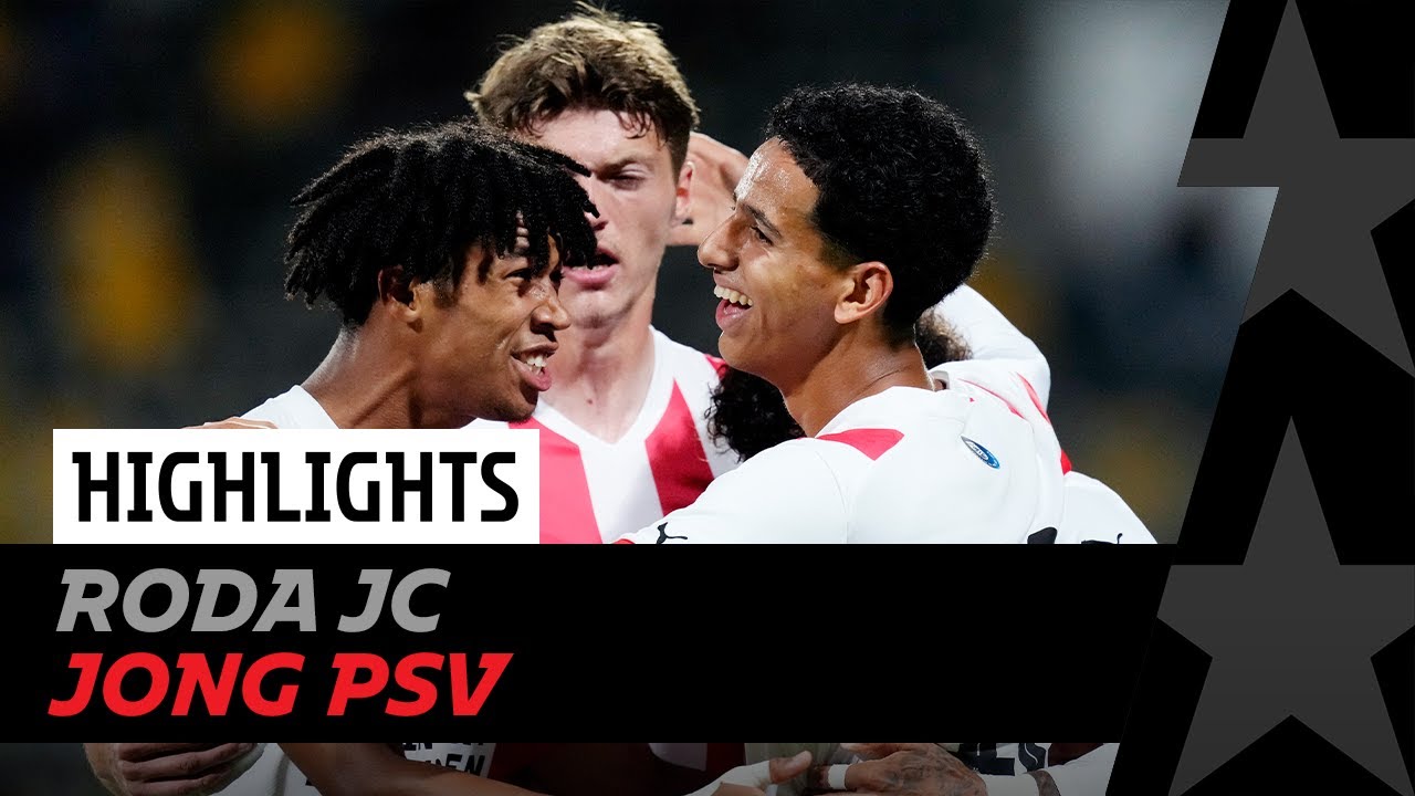Knap doelpunt NASSOH bezorgt JONG PSV één punt in Kerkrade 🤝 | Highlights Roda JC - Jong PSV