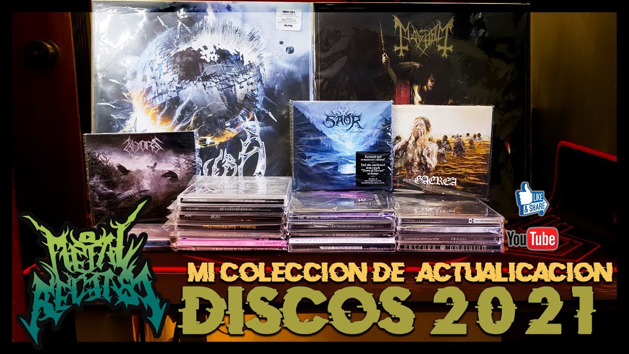 🔥Mi Colecci&oacute;n De DISCOS | ACTUALIZACI&Oacute;N 2021🔥