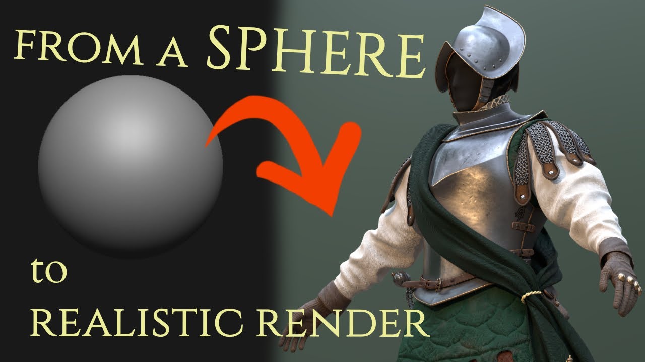 3D Art Meets Worldbuilding - Creating the Base Mesh for Mannequin in ZBrush (pt. 1)