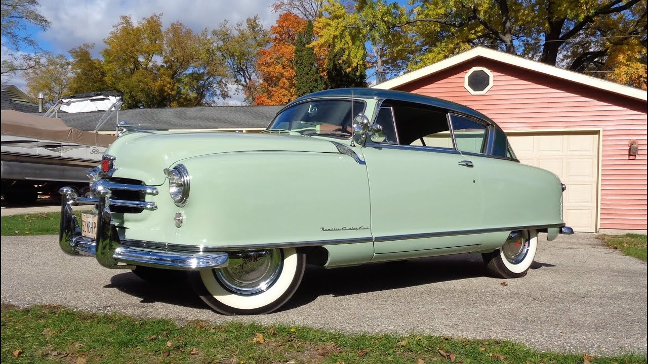 1952 Nash Rambler Country Club Hardtop in Green & Ride on My Car Story with Lou Costabile