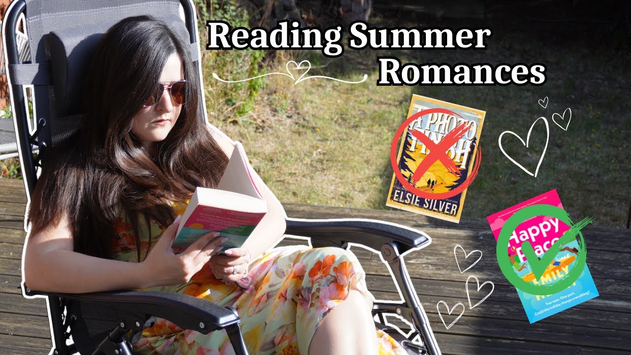 Reading books that scream summer ☀️🌷💖 1 hit and 1 miss!!