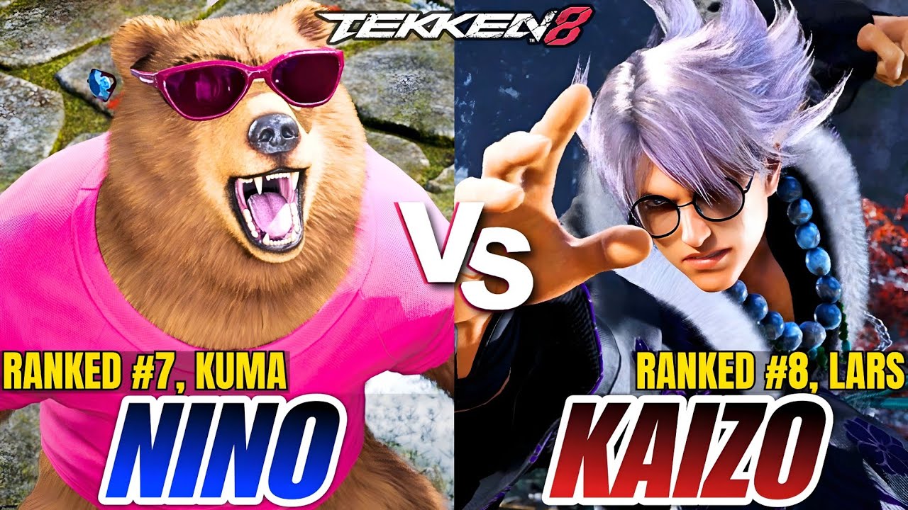 Tekken 8 | Nino (Kuma) vs Kaizokulars (Lars) | High Level Match
