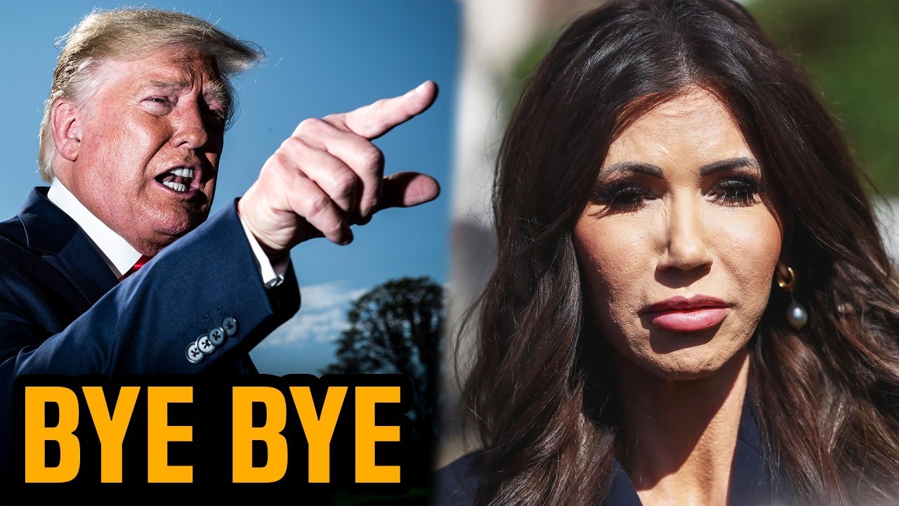 Trump LAUNCHES KRISTI NOEM into outer space