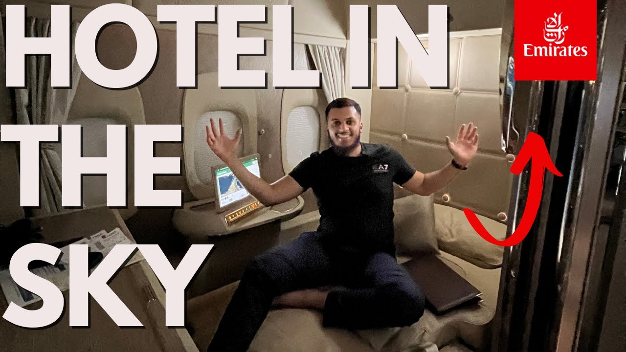 Left For Japan.. Experiencing Emirates First Class & Sky Shower! (For Free)