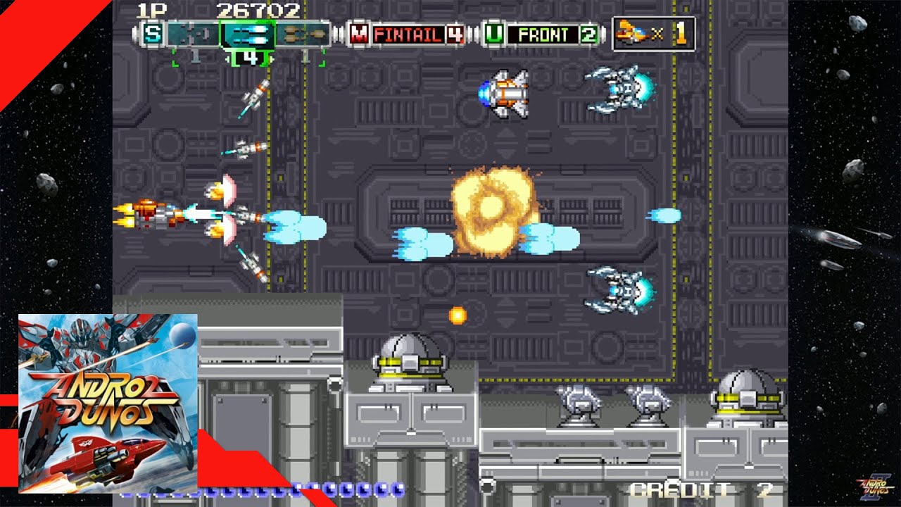 Andro Dunos 2 - 30 Minute Gameplay [Switch]