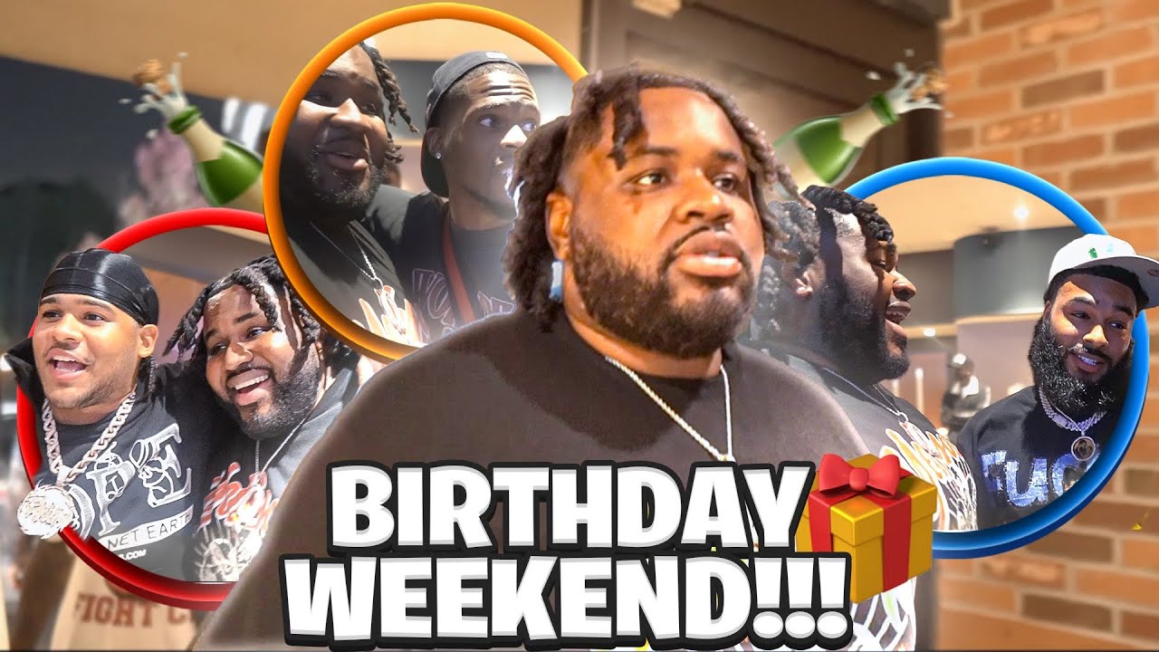 Fanum and ClarenceNYC Surprise Shaqq For His Birthday 🎈