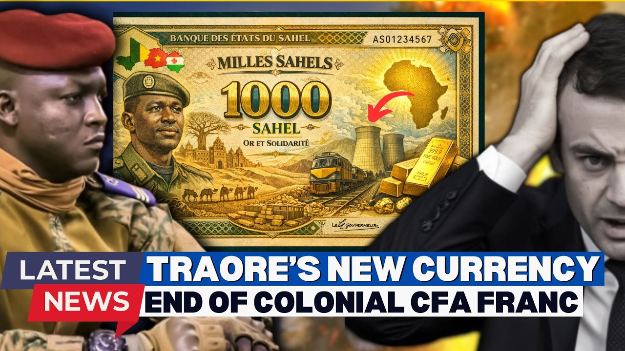 Traoré Just Ended France’s 80-Year Control with a New Gold-Backed Currency