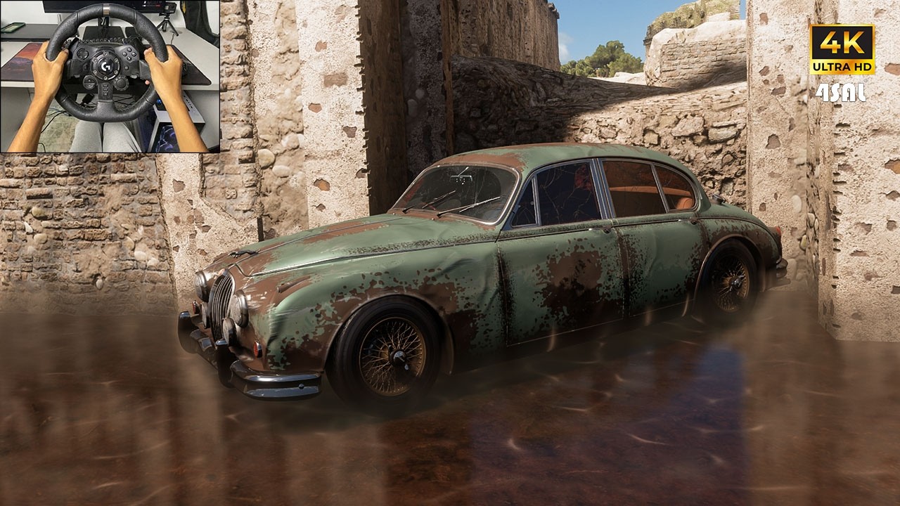 Rebuilding Jaguar MkII 3.8 (1200hp) - Forza Horizon 5| Logitech G923 gameplay