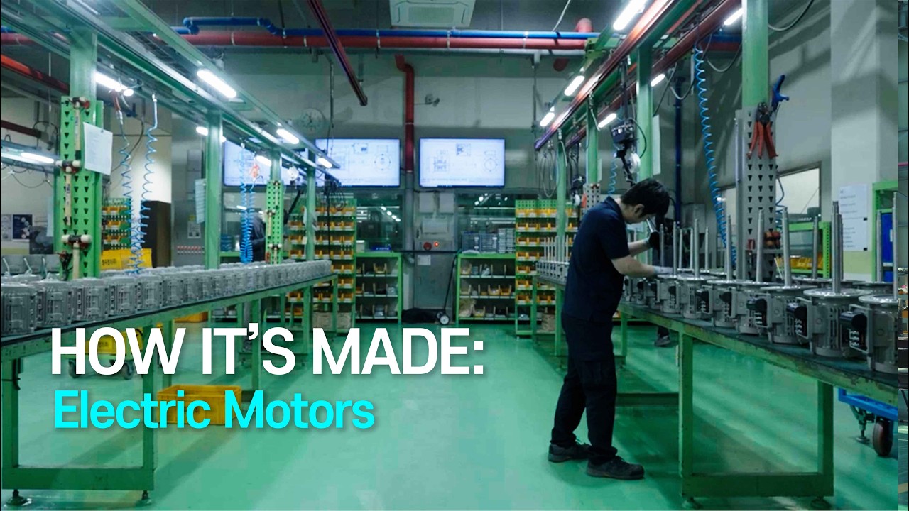 How it's made : Electric Motors