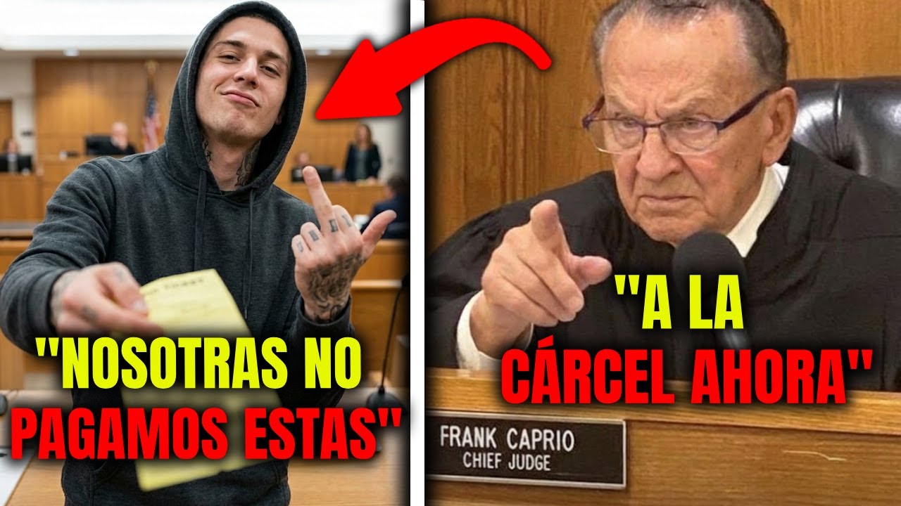 Pandillero Le Lanza Una Multa Al Juez Caprio Y Segundos Después Se Arrepiente De Todo