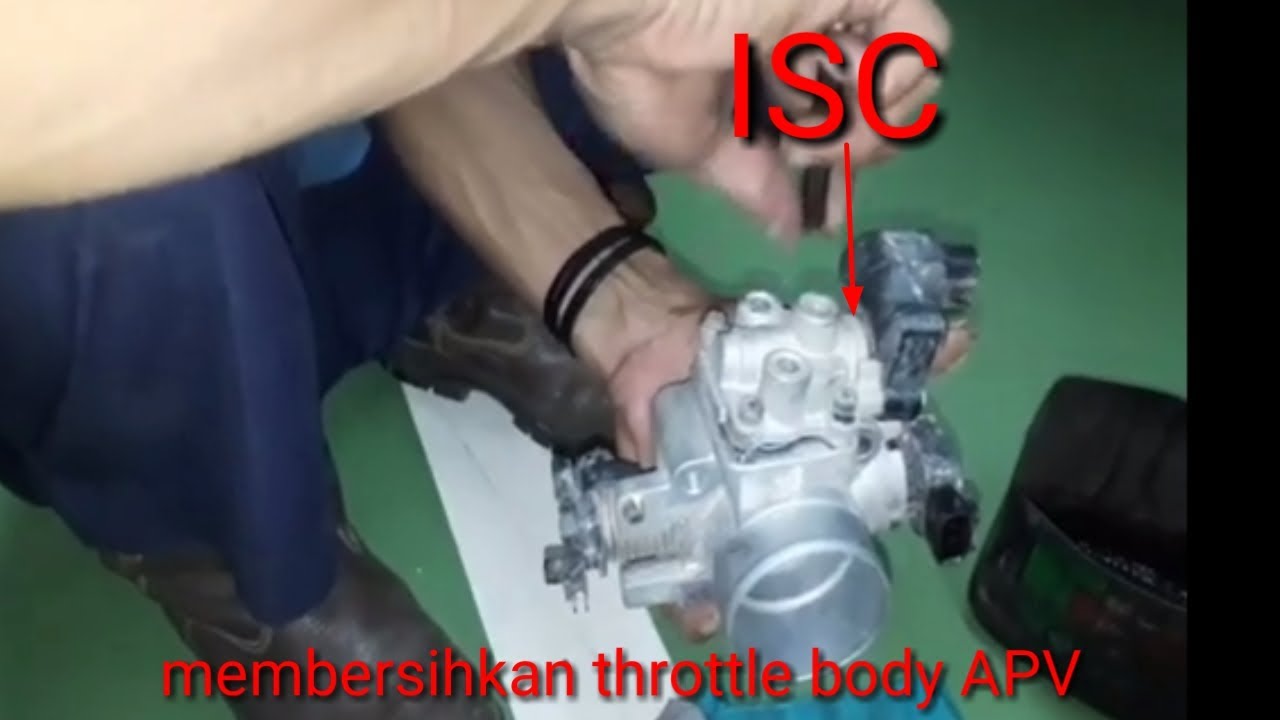 Cara membersihkan throttle body suzuki APV