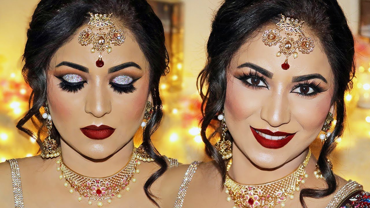 Indian Bridal Makeup Tutorial | Reception Look by SmithaDBeauty