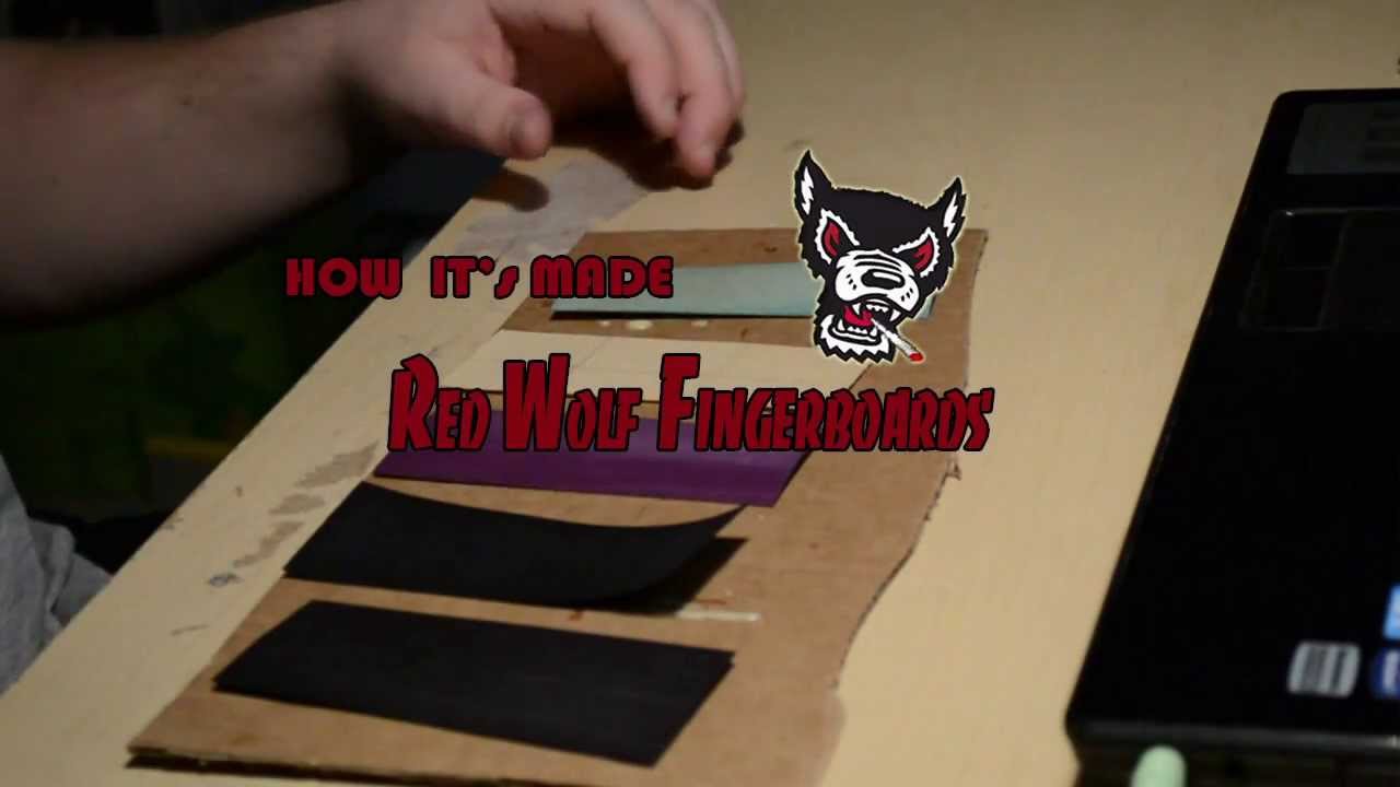 How It's Made: Red Wolf Fingerboard's