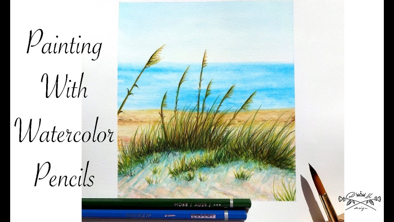How to Paint With Watercolor Pencils | ARTEZA