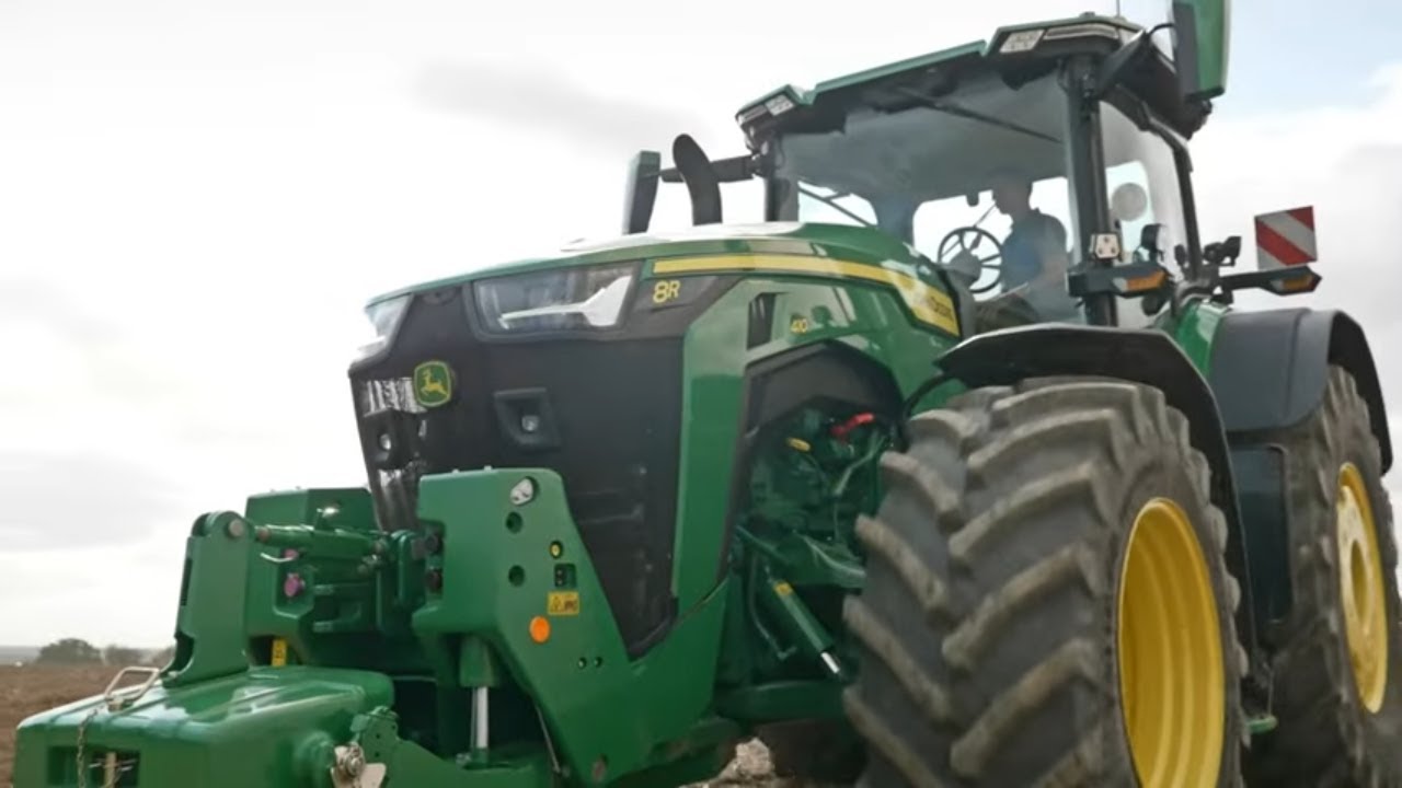 🔥 JOHN DEERE 8R 410: секрет самого популярного трактора 2025 года