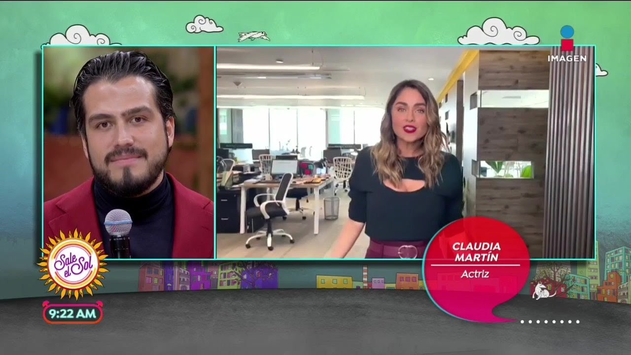 ¡Claudia Martín sorprende a su esposo, el productor Andrés Tovar, por su cumpleaños! | Sale el Sol