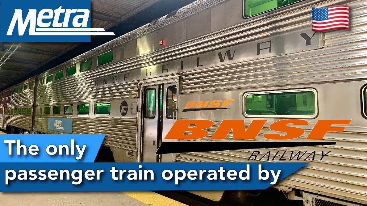 Единственный пассажирский сервис BNSF: Chicago Metra