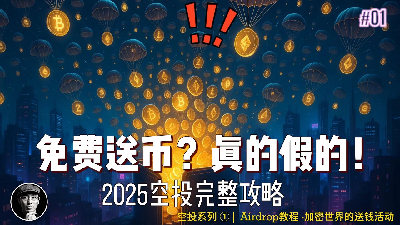 空投赚钱攻略2025：加密货币免费领取完全指南 | Airdrop教程