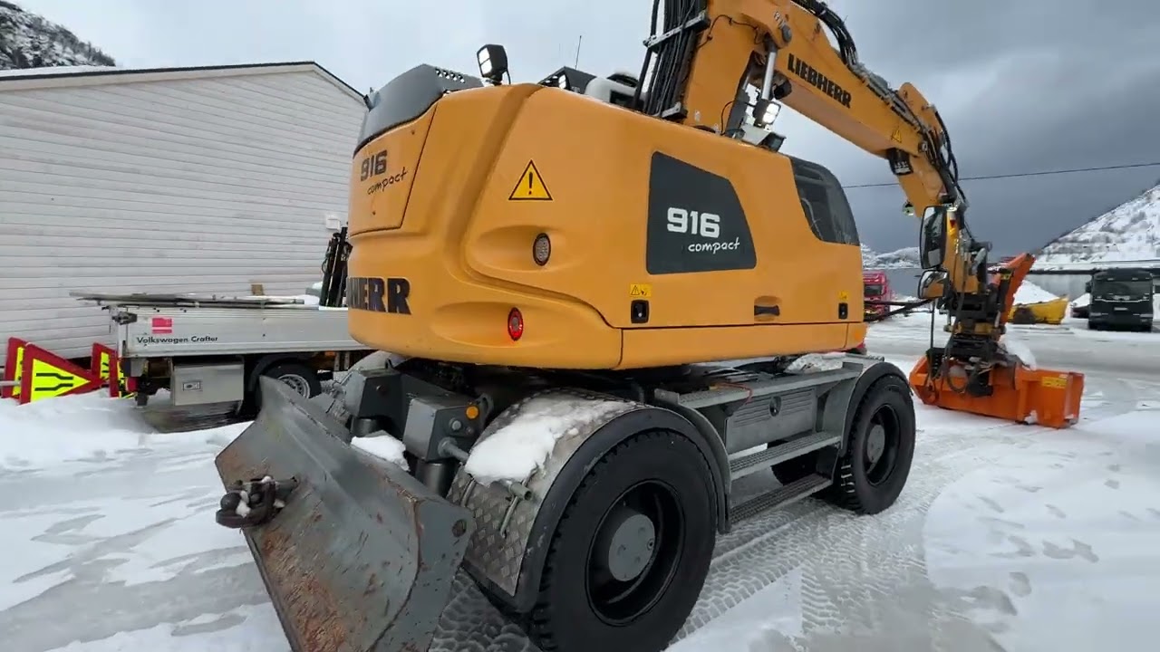 571956 - 2021 Liebherr A916 Compact Litronic  - Engcon Tiltrotator m/EPS - 3x Skuffer - 3700 Timer